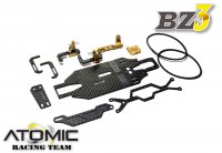 Atomic RC - DRZ 1/27 RWD Drift Car Kit (ROLLING CHASSIS) [ Mini-Z Size ]  DRZ-KIT