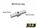 BZ5 Front Arm Turnbuckle (2 pcs) M2 x 8mm