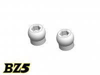 Steel 3.5 Ball head M2.0 thread (2 pcs)