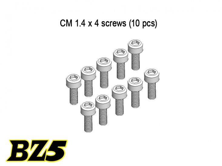 CM 1.4 x 4 scerws (10 pcs) - Click Image to Close