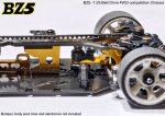 BZ5 Belt Drive 4WD Chassis Kit (No electronics)