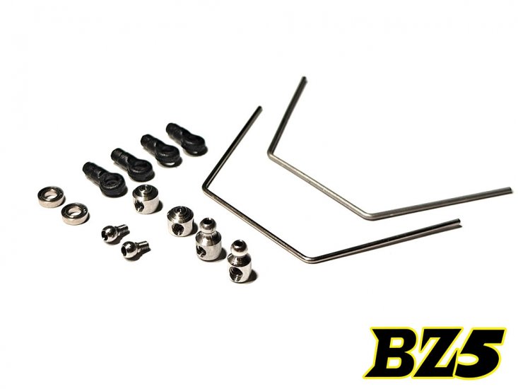 BZ5 Rear Anti-Roll Bar Set (0.7, 0.8mm) - Click Image to Close